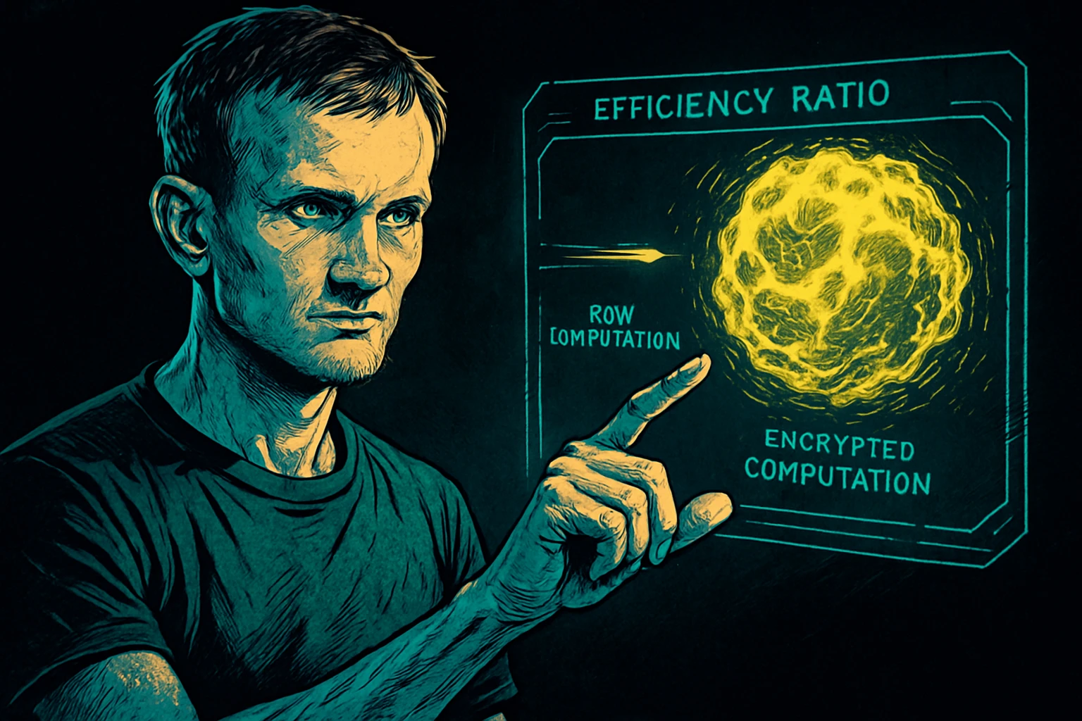 Vitalik 氏は、ZK と FHE の開発者に「暗号化率を直接表示する」よう呼びかけています。一目で違いがわかり、最適化について話すことができます。